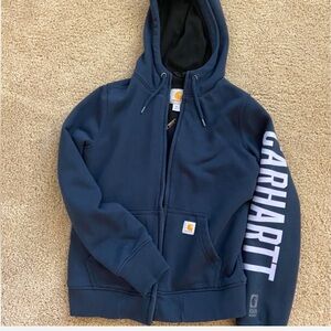 Women Carhartt rain defender lined hoodie